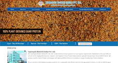 Desktop Screenshot of guarprotein.com